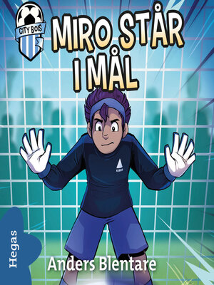 cover image of Miro står i mål